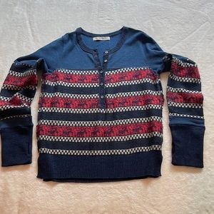 We the Free Fair Isle sweater Large
